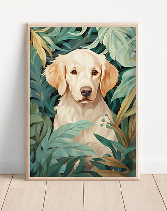Plakat golden retriever, Whatever the timezone