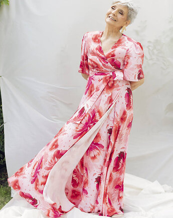 Suknia kopertowa Fiore, Justyna Oltarzewska