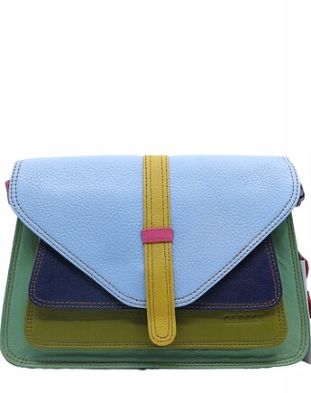 Torebka damska klasyczna elegancka skórzana na ramię pasek OLIVKA, Olivka Warsaw