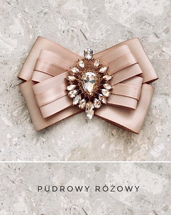 Brosza  Elegant Classic NEW, Pudrowy Różowy