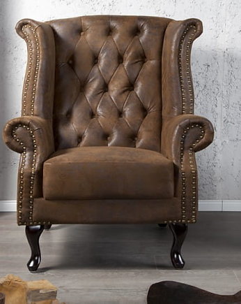 Fotel Antique Look Chesterfield, Home Design
