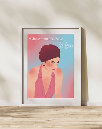 Plakat "Edgar!", Maya Design