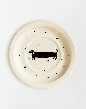 Talerz na ścianę - jamniczek, EMPE artstudio