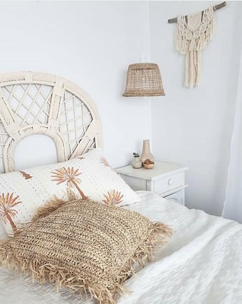 Poszewka Rafia, White Sands