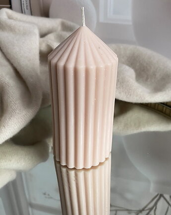 Świeca ekologiczna sojowa dekoracyjna "Grace" 120x60mm, Coccola JEWELLERY