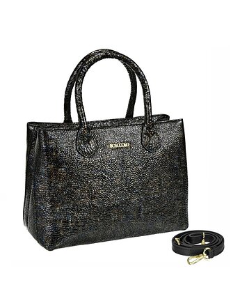 Torba Skórzana - Kuferek Krokodyl B3   (5836), BOSCCOLO