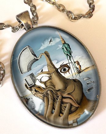 Medalion owalny duży Salvador Dali, EGGinEGG