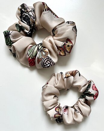 Gumka do włosów Scrunchie Butterfly w motyle, Volie Line