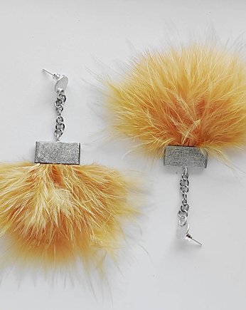 PIÓRKO kolczyki, Katarzyna Kaminska ART