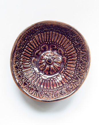 Miseczka mini z wzorem, studnia ceramiczna