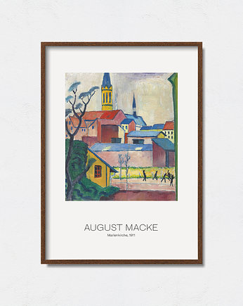 August Macke plakat wystawowy, Pas De LArt