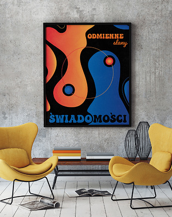 Plakat "Odmienne stany świadomości 40x50cm", Ola Drobot
