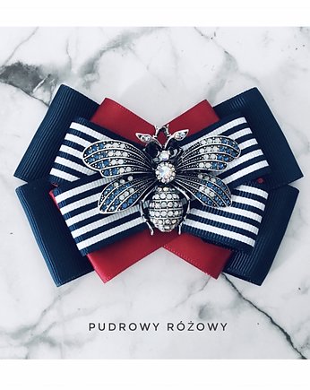 Żeglarska  Brosza z Owadem NEW, Pudrowy Różowy