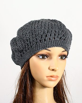 beret ciemnoszary, RękaProduction