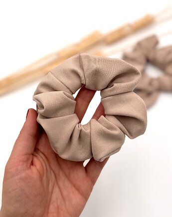 Scrunchie/frotka Beż, wu handmade