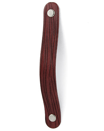 Skórzany uchwyt meblowy COLORISO MAHOGANY WOOD L, Coloriso