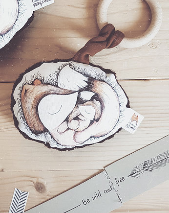 Grzechotka Liski z drewnianym Gryzaczkiem, Pookys world