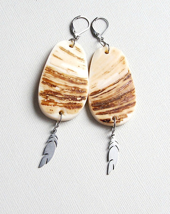 S A L E : UNIKATOWE kolczyki : muszla : muszla02, kaktusia