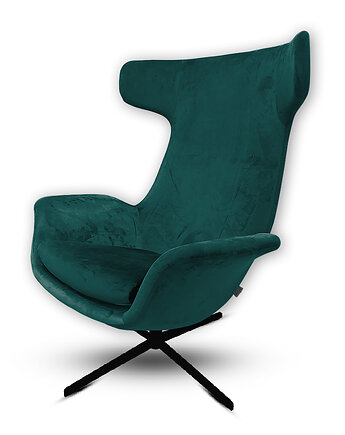 Designerski, nowoczesny, unikatowy fotel do salonu Mirasol 75, Flamingos