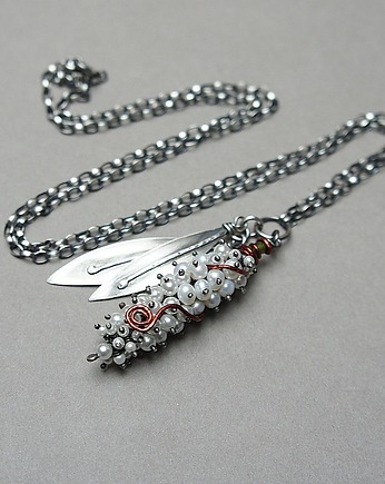 Kiścień Royal Ruby -  naszyjnik, Katia i krokodyl