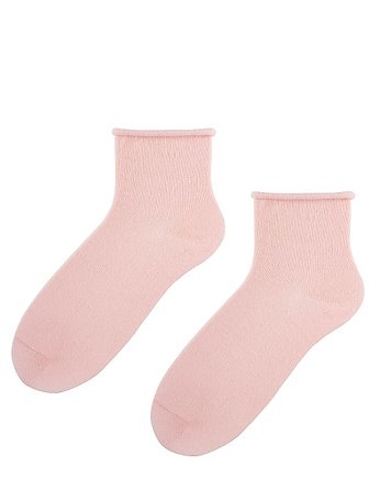 Skarpetki bezuciskowe damskie różowe, EsteraShop