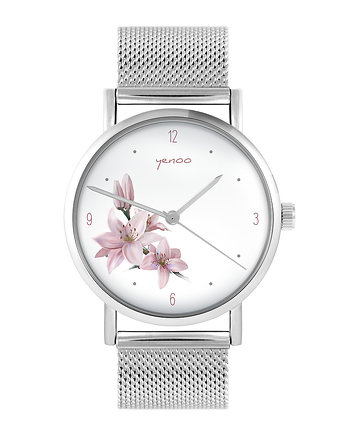 Zegarek - Lilia - bransoleta mesh, yenoo