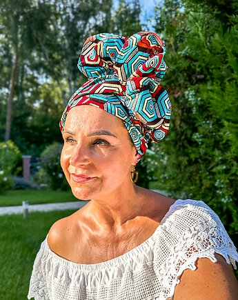 Chusta na turban Funmilayo, Zebra Store