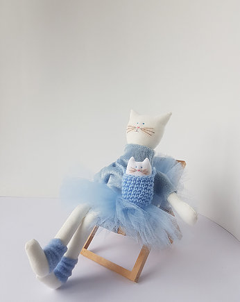 Kotek  - baletnica z malutkim koteczkiem, ReArt