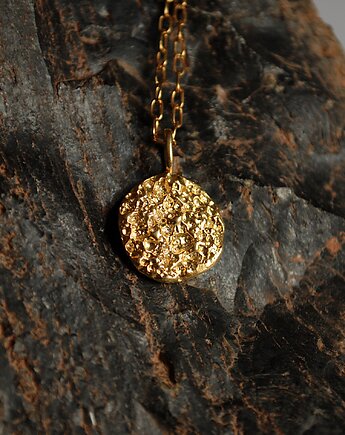 Wisiorek pozłacany EL HIERRO z łańcuszkiem, LIKIKO Jewellery