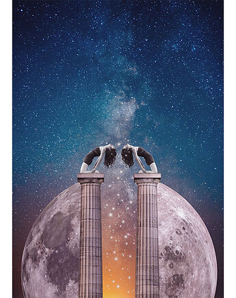 Plakat A3 - Księżycowa brama, Kamila Lenarcik