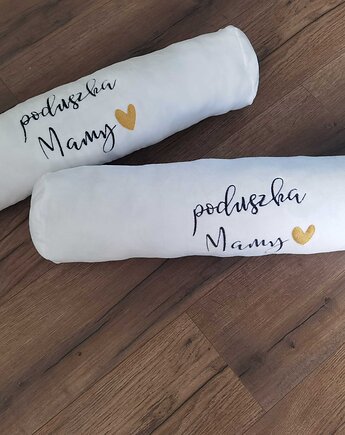 Poduszka personalizowana - wałek 60x12cm (kolory, tkaniny), Little Angels