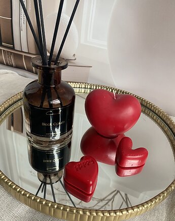 Walentynkowy zestaw prezentowy dyfuzor oraz ekologiczna świeca sojowa, Coccola JEWELLERY