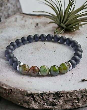 OPAL ZIELONY - dobre relacje, pozytywne zmiany, ONYKS- siła, kaktusia