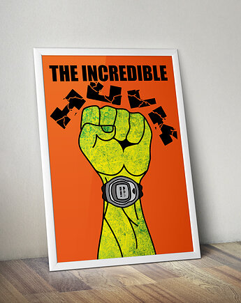 Plakat Incredible Hulk, Młynarski Custom