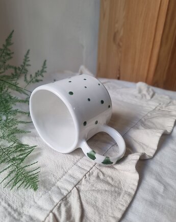 Kubek ceramiczny KROPKI, krusz art