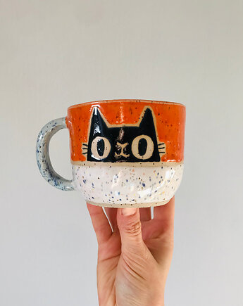 Kubek z uchem Kot, moja miska