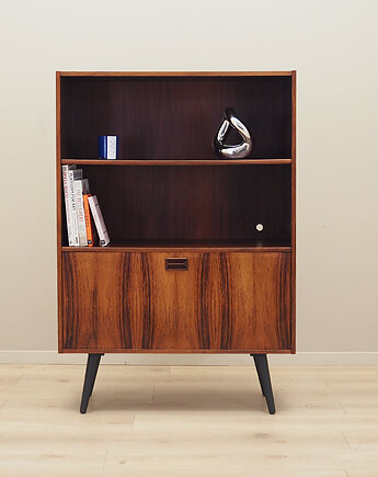 Regał palisandrowy, duński design, lata 70, produkcja: Dania, Przetwory design