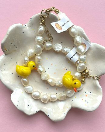 Bransoletka  Perła Barokowa&Kaczuszka, Studio Trele