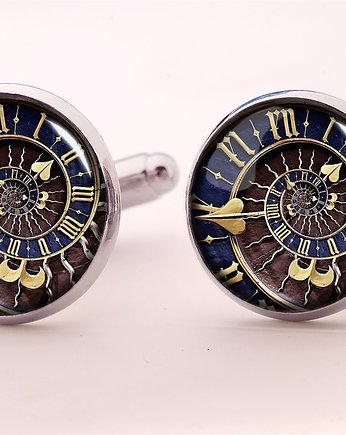 Spinki do mankietów Steampunk, EGGinEGG