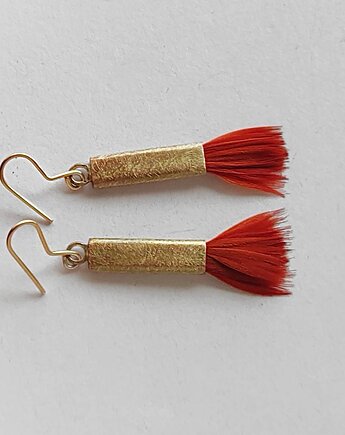 PIÓRKO kolczyki, Katarzyna Kaminska ART