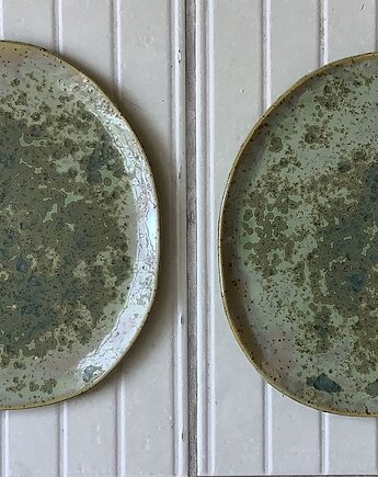 Duże talerze ręcznie robione, Ceramystiq