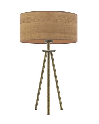Lampka stołowa na trójnogu z designerskim kloszem ALTA ECO, OSOBY - Prezent dla dziadka