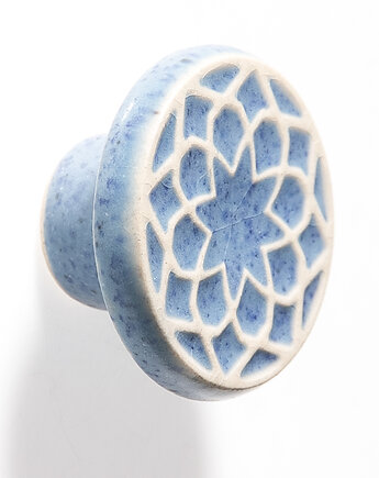 Gałka do mebli jasnoniebieska wz.1, pracowniazona