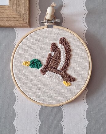 Kaczka -dekoracja ścienna do pokoju dziecka, leśny motyw, Nataly Atelier