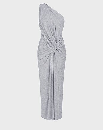 Sukienka Linea light grey melange, Patchouli