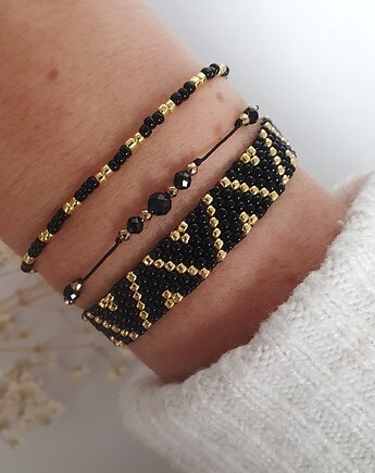 Komplet bransoletek z turmalinem, LEI handmade 