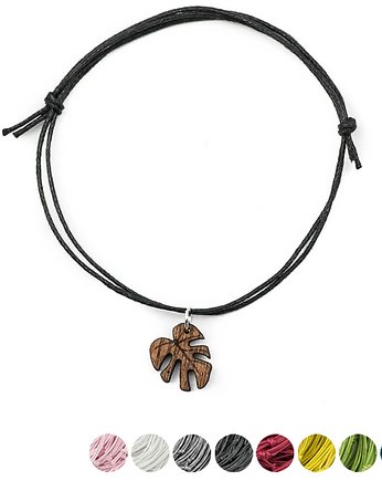Bransoletka Simple Monstera, bewood