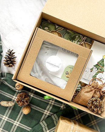 Gift box, pudełko prezentowe dla dziecka, niemowlaka  - Sloth, Anna Bednarczyk Ilustracje