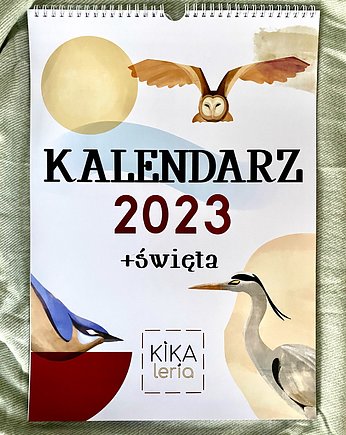 Kalendarz 2023 ze świętami, KIKAleria