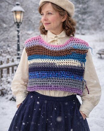 Bezrękawnik wełniany, Las i Łąka